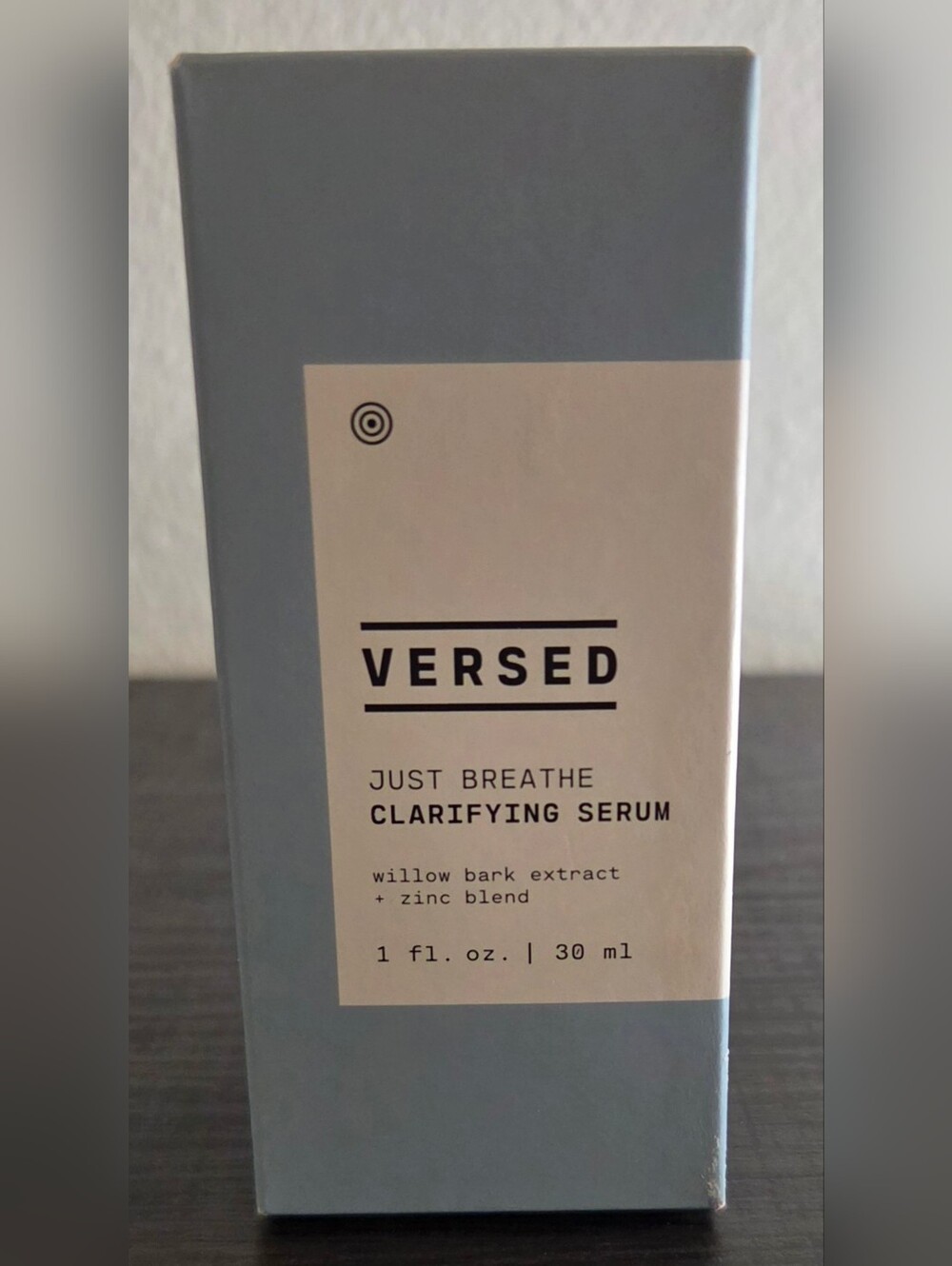 🕯VERSED Just Breathe Clarifying Serum 1 fl oz / 30 mL NIB Vegan